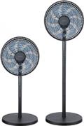 Primo PRSF-80605 Ανεμιστήρας Ορθοστάτης 50W Διαμέτρου 40cm Μαύρος