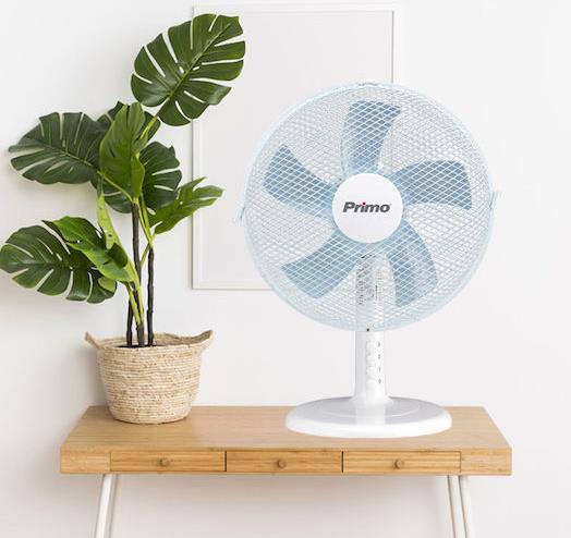 Primo PRTF-80509 Επιτραπέζιος Ανεμιστήρας 45W Διαμέτρου 30cm