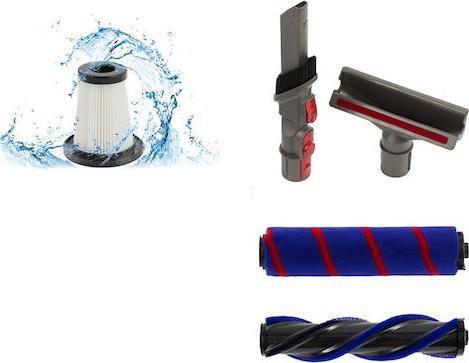 Primo PRVC-40507 Apollo Aqua Flex Επαναφορτιζόμενη Σκούπα Stick & Χειρός 29.6V Μωβ