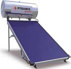 Pyramis 160 lt Επιλεκτικού Συλλέκτη 2,3m2 Premium Διπλής ενέργειας