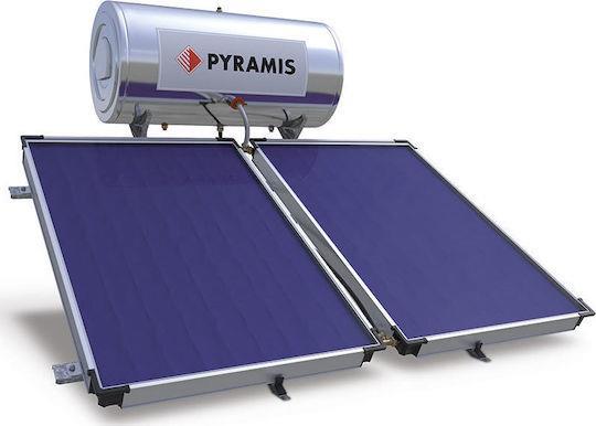 Pyramis 160 lt Επιλεκτικού Συλλέκτη 3m2 Διπλής ενέργειας
