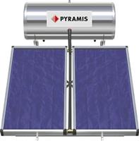 Pyramis 200 lt Επιλεκτικού Συλλέκτη 4m2 Διπλής ενέργειας