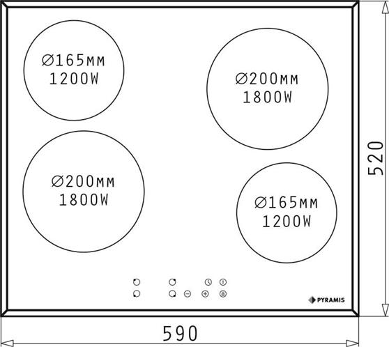Pyramis 58HL 4008
