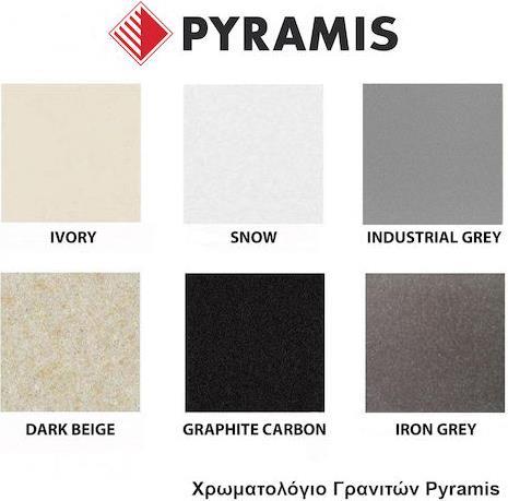 Pyramis Alazia 96x50 1 3/4B Snow