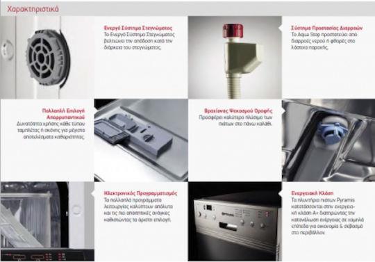 Pyramis DWF 45FI Πλήρως Εντοιχιζόμενο Πλυντήριο Πιάτων για 10 Σερβίτσια Π45cm