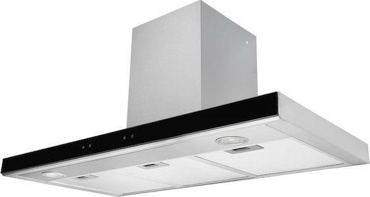 Pyramis Grandezzo Απορροφητήρας Καμινάδα 90cm Inox-Black