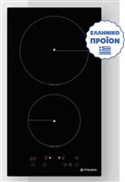 Pyramis PHI32230FMB Domino Επαγωγική Εστία Αυτόνομη με Λειτουργία Κλειδώματος 30cm