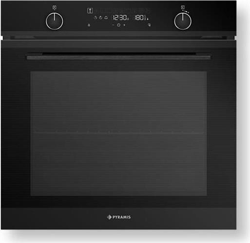 Pyramis PO78114010EBLM Φούρνος άνω Πάγκου 78lt Μαύρος