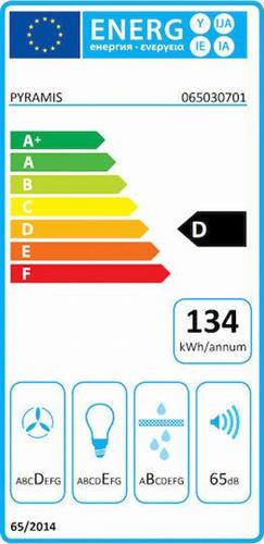 Pyramis Premium Agilo Απορροφητήρας Καμινάδα 60cm Inox