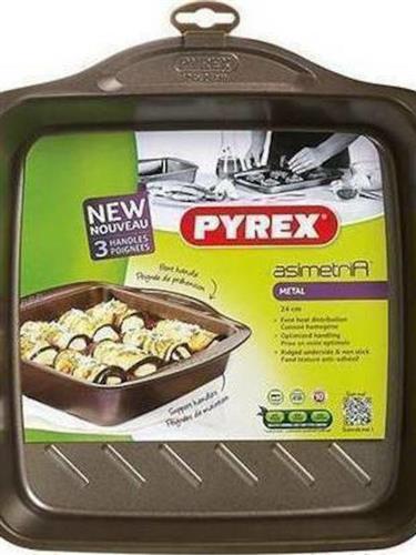 Pyrex Asimetria 24x24cm Αντικολλητικό