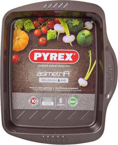 Pyrex Asimetria 30x24cm Αντικολλητικό