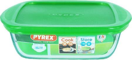 Pyrex Cook&Store Τετράγωνο 1,05lt 211P