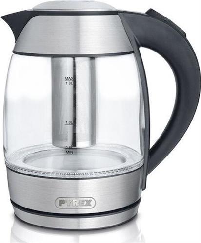 Pyrex SB-450 Luxx Βραστήρας 1.8lt 2200W Ασημί