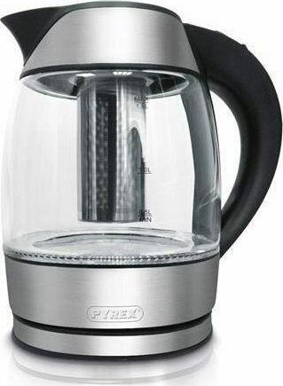 Pyrex SB-450 Luxx Βραστήρας 1.8lt 2200W Ασημί