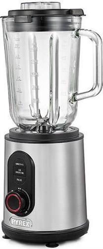 Pyrex SB-870 Μπλέντερ για Smoothies με Γυάλινη Κανάτα 1.5lt 1200W Inox