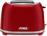 Pyrex SB-970 Retro Φρυγανιέρα 2 Θέσεων 850W Κόκκινη