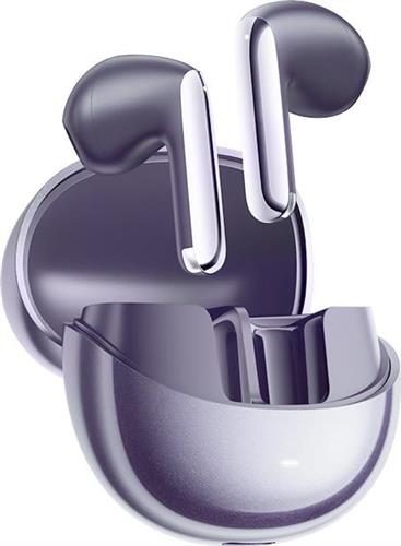 QCY AilyBuds Pro HT10 Bluetooth Handsfree Ακουστικά με Αντοχή στον Ιδρώτα και Θήκη Φόρτισης Μωβ 2.40.01.01.079