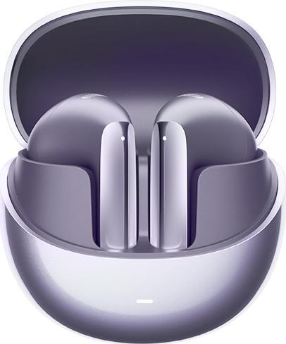 QCY AilyBuds Pro HT10 Bluetooth Handsfree Ακουστικά με Αντοχή στον Ιδρώτα και Θήκη Φόρτισης Μωβ 2.40.01.01.079