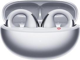 QCY Crossky C30S Open Ear Bluetooth Handsfree Ακουστικά με Αντοχή στον Ιδρώτα και Θήκη Φόρτισης Ασημί 2.40.01.01.144