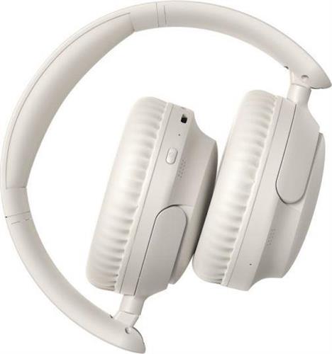 QCY H2S Lite Ασύρματα-Ενσύρματα On Ear Ακουστικά με 60 ώρες Λειτουργίας Λευκά 2.40.01.01.160