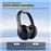 QCY H3 Lite ANC Ασύρματα Over Ear Ακουστικά με 60 ώρες Λειτουργίας Μαύρα 2.40.01.01.067