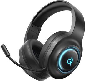 QCY Heroad V200 Ασύρματο Over Ear Gaming Headset με σύνδεση Bluetooth 2.40.01.02.001