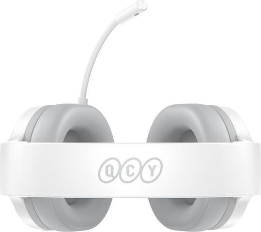 QCY Heroad V200 Ασύρματο Over Ear Gaming Headset με σύνδεση Bluetooth Λευκό 2.40.01.02.002