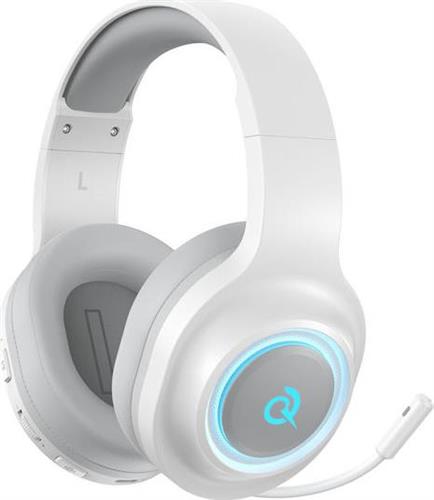 QCY Heroad V200 Ασύρματο Over Ear Gaming Headset με σύνδεση Bluetooth Λευκό 2.40.01.02.002