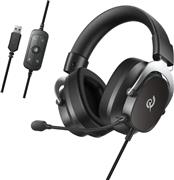 QCY Heroad VT200 Pro Over Ear Gaming Headset με σύνδεση USB Black για PC, PS4, PS5 2.40.01.02.004