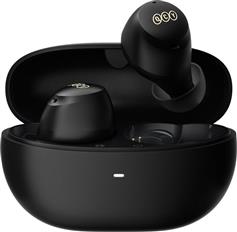 QCY HT07 In-ear Bluetooth Handsfree Ακουστικά με Αντοχή στον Ιδρώτα και Θήκη Φόρτισης Μαύρα 2.40.01.01.046