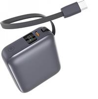 QCY PB10C Power Bank 10000mAh 35W με Θύρα USB-C Power Delivery Γκρι 2.40.01.04.003
