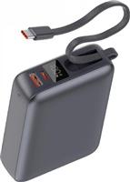 QCY PB20A Power Bank 20000mAh 45W με Θύρα USB-A και Θύρα USB-C Power Delivery Γκρι 2.40.01.04.001