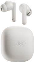 QCY QT43 In-ear Bluetooth Handsfree Ακουστικά με Αντοχή στον Ιδρώτα και Θήκη Φόρτισης Λευκά 2.40.01.01.105