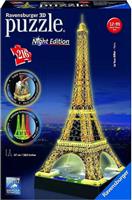 Ravensburger 3D Puzzle: Eiffel Tower Building Night Edition 216pcs για 12+ Ετών 12579