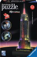 Ravensburger 3D Puzzle: Empire State Building With Lights 216pcs για 12+ Ετών 12566