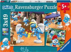 Ravensburger Παιδικό Puzzle Smurfs 147pcs για 5+ Ετών 05625