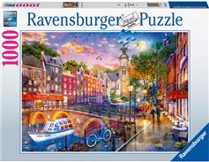 Ravensburger Puzzle Amsterdam 2D 1000 Κομμάτια 19945