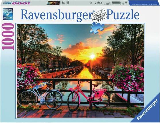 Ravensburger Puzzle Cycles in Amsterdam 1000pcs 19606