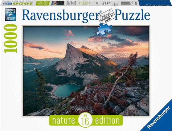 Ravensburger Puzzle Evening in the Rocky Mountains 1000pcs 15011