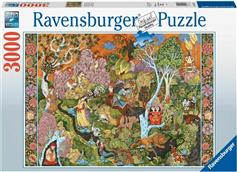 Ravensburger Puzzle: Garden of Sun Signs Ζωδιακός Κήπος 3000pcs 17135