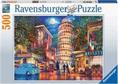 Ravensburger Puzzle Italy Town 2D 500 Κομμάτια 17380