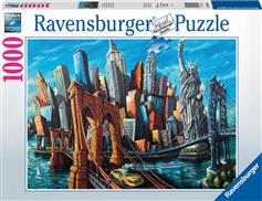 Ravensburger Puzzle Νέα Υόρκη 2D 1000pcs 16812