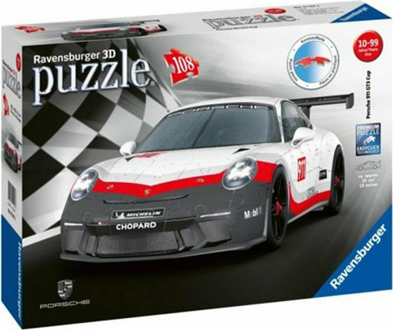 Ravensburger Puzzle Porsche GT3 Cup 3D 108pcs 11147