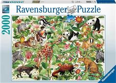 Ravensburger Puzzle Ζούγκλα 2D 2000pcs 16824