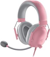 Razer BlackShark V2 X Over Ear Gaming Headset με σύνδεση 3.5mm Quartz for Nintendo Switch/PC/PS4/XBOX 1.28.80.12.152
