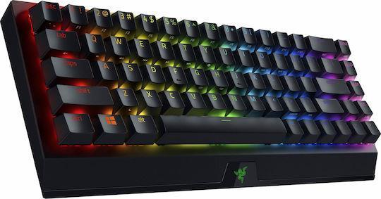 Razer BlackWidow V3 Mini Ασύρματο Gaming Μηχανικό Πληκτρολόγιο 65% με Yellow διακόπτες και RGB φωτισμό Αγγλικό US 1.28.80.11.091