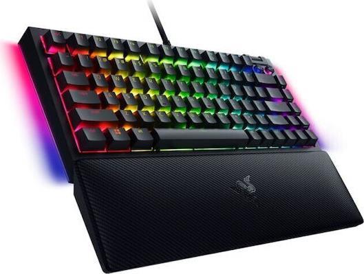 Razer BlackWidow V4 Gaming Μηχανικό Πληκτρολόγιο 75% με Orange διακόπτες και RGB φωτισμό Αγγλικό US 1.28.80.11.141