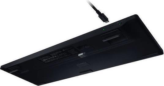 Razer BlackWidow V4 Low Profile HyperSpeed Ασύρματο Gaming Μηχανικό Πληκτρολόγιο με Green διακόπτες και RGB φωτισμό Αγγλικό US 1.28.80.11.152