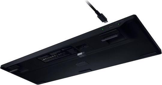 Razer BlackWidow V4 Low Profile HyperSpeed Ασύρματο Gaming Μηχανικό Πληκτρολόγιο με Yellow διακόπτες και RGB φωτισμό Αγγλικό US 1.28.80.11.154