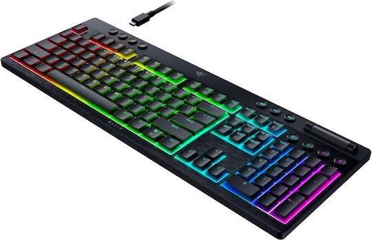 Razer BlackWidow V4 Low Profile HyperSpeed Ασύρματο Gaming Μηχανικό Πληκτρολόγιο με Yellow διακόπτες και RGB φωτισμό Αγγλικό US 1.28.80.11.154